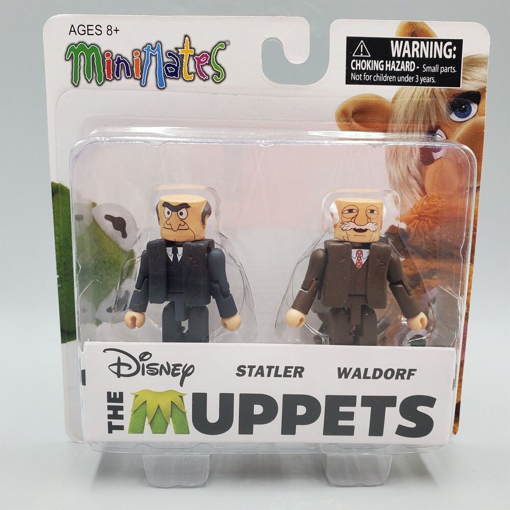 Muppets Statler Waldorf 2" Figure Diamond Select Minimates Series 2 Mini Fig